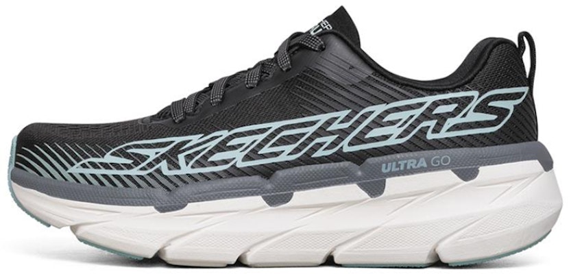(Women) Skechers Max Cushioning Premier Black/White/Gray 17692-BKAQ Buy (Women) Skechers Max Cushioning Premier Black/White/Gray 17692-BKAQ