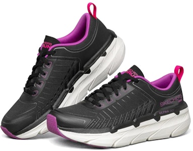 (W) Skechers Max Cushioning Premier Kasut Sukan Hitam/Putih/Ungu 128133-BKPR Lookbook (W) Skechers Max Cushioning Premier Kasut Sukan Hitam/Putih/Ungu 128133-BKPR