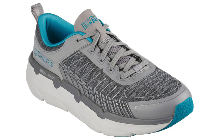 Lookbook (Women) Skechers Max Cushioning Premier 'Grey Blue' 128136-GYAQ