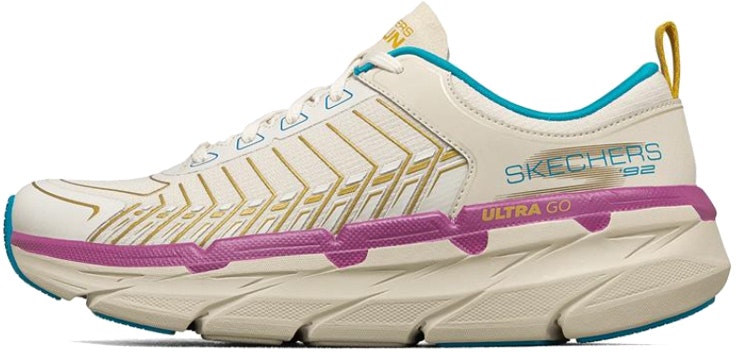 women-skechers-max-cushioning-premier-grey-taupe-purple-128133-tpmt