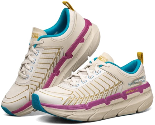 Skechers Max Cushioning Premier 女款 灰褐紫 Lookbook Skechers Max Cushioning Premier 女款 灰褐紫