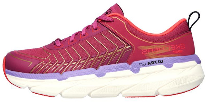 (Women) Skechers Max Cushioning Premier 'Purple Red' 128133-RAS Buy (Women) Skechers Max Cushioning Premier 'Purple Red' 128133-RAS