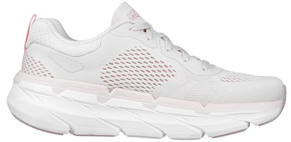 (W) 斯凯奇白色Max Cushioning Premier 运动鞋 128604-NTPK Order (W) 斯凯奇白色Max Cushioning Premier 运动鞋 128604-NTPK