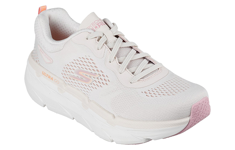 Lookbook (W) スケッチャーズ マックスクッション プレミア (ホワイト) 128604-NTPK