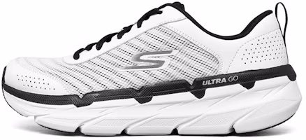(Women) Skechers Max Cushioning Premier 'White Grey Black' 128258-WBK (Women) Skechers Max Cushioning Premier 'White Grey Black' 128258-WBK
