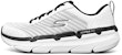 (W) Skechers Max Cushioning Premier 'Putih Kelabu Hitam' 128258-WBK