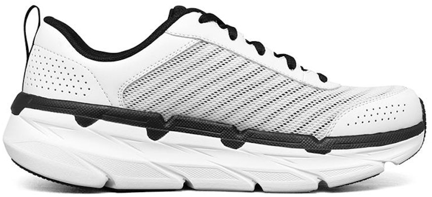 (Women) Skechers Max Cushioning Premier 'White Grey Black' 128258-WBK Order (Women) Skechers Max Cushioning Premier 'White Grey Black' 128258-WBK