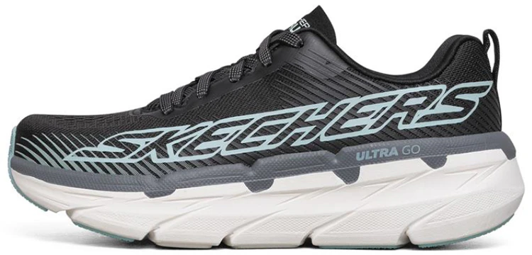women-skechers-max-cushioning-premier-black-white-grey-17692-bkaq