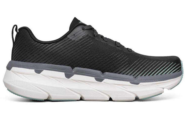 Order (W) Skechers Max Cushioning Premier Noir/Blanc/Gris 17692-BKAQ