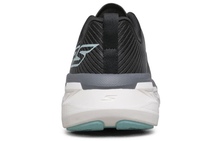 Shop (W) Skechers Max Cushioning Premier Noir/Blanc/Gris 17692-BKAQ