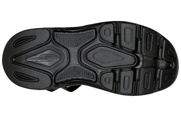 (Women) Skechers Max Cushioning Sandal 'Black' 140553-BKGY Purchase (Women) Skechers Max Cushioning Sandal 'Black' 140553-BKGY