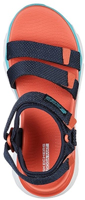 (Women) Skechers Max Cushioning Sandal 'Blue Multicolor' 140120-NVMT Lookbook (Women) Skechers Max Cushioning Sandal 'Blue Multicolor' 140120-NVMT