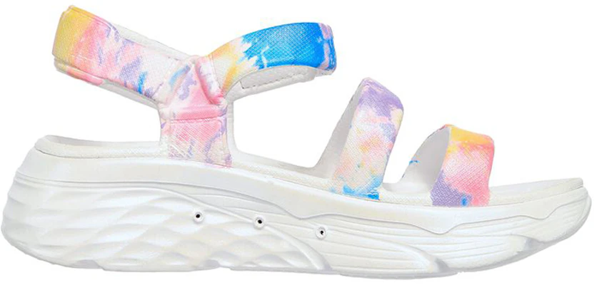 (Women) Skechers Max Cushioning Sandal 'Blue Pink Purple' 111330-MLT Order (Women) Skechers Max Cushioning Sandal 'Blue Pink Purple' 111330-MLT