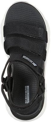 (Women) Skechers Max Cushioning Sandal 'Slay Black' 140120-BKW Shop (Women) Skechers Max Cushioning Sandal 'Slay Black' 140120-BKW