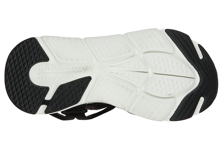 Purchase (Women) Skechers Max Cushioning Sandal 'Slay Black' 140120-BKW