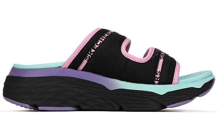 Order (W) Skechers Sandal Bantalan Maksimum Biru/Hijau 140117-BKMT