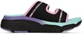 (W) Skechers Max Cushioning Sandal Biru/Hijau 140117-BKMT