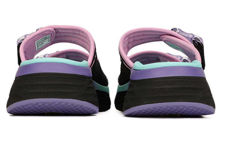 Lookbook (W) Skechers Sandal Bantalan Maksimum Biru/Hijau 140117-BKMT