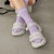 (W) Skechers Max Cushioning Sandal Berkusyen Krim 'Cream' 140424-NAT