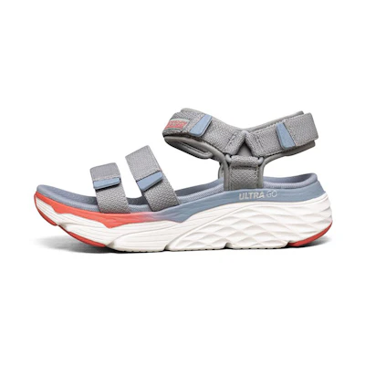 (W) Skechers Max Cushioning Sandals Grey ''
