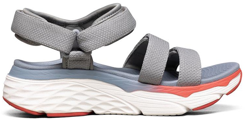 (W) Skechers Max Cushioning Sandal Kelabu 140120-CCMT Order (W) Skechers Max Cushioning Sandal Kelabu 140120-CCMT
