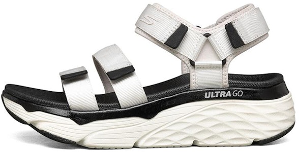 (W) 斯凯奇Max缓震白色凉鞋 140218-WHT Buy (W) 斯凯奇Max缓震白色凉鞋 140218-WHT