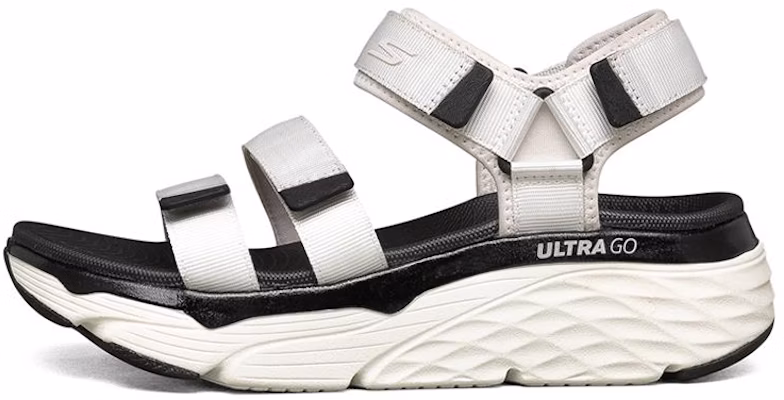 (Women) Skechers Max Cushioning Sandals White 140218-WHT Buy (Women) Skechers Max Cushioning Sandals White 140218-WHT