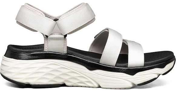 (W) 斯凯奇Max缓震白色凉鞋 140218-WHT Order (W) 斯凯奇Max缓震白色凉鞋 140218-WHT