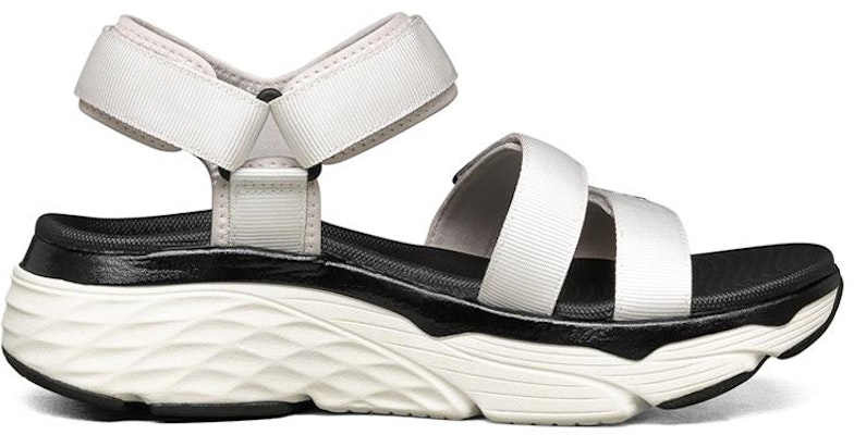 (Women) Skechers Max Cushioning Sandals White 140218-WHT Order (Women) Skechers Max Cushioning Sandals White 140218-WHT