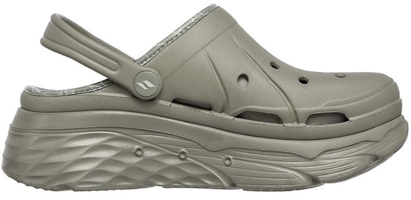 (W) Selipar Skechers Max Cushioning 'Lined Whirlwind Hijau' 111346-OLV Order (W) Selipar Skechers Max Cushioning 'Lined Whirlwind Hijau' 111346-OLV