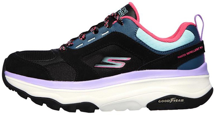(Women) Skechers Max Cushioning Trail 'Black Colorblock' 128217-BKMT Buy (Women) Skechers Max Cushioning Trail 'Black Colorblock' 128217-BKMT