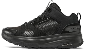 (Women) Skechers Max Cushioning Trail 'Black Outdoor' 128215-BBK (Women) Skechers Max Cushioning Trail 'Black Outdoor' 128215-BBK