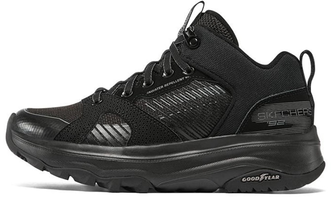 (Women) Skechers Max Cushioning Trail 'Black Outdoor' 128215-BBK Buy (Women) Skechers Max Cushioning Trail 'Black Outdoor' 128215-BBK