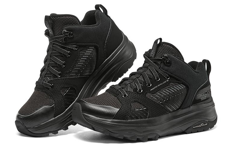 Lookbook (Women) Skechers Max Cushioning Trail 'Black Outdoor' 128215-BBK