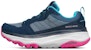 (W) Skechers Max Cushioning Trail 'Kelabu Biru Merah Jambu' 128216-NVPK