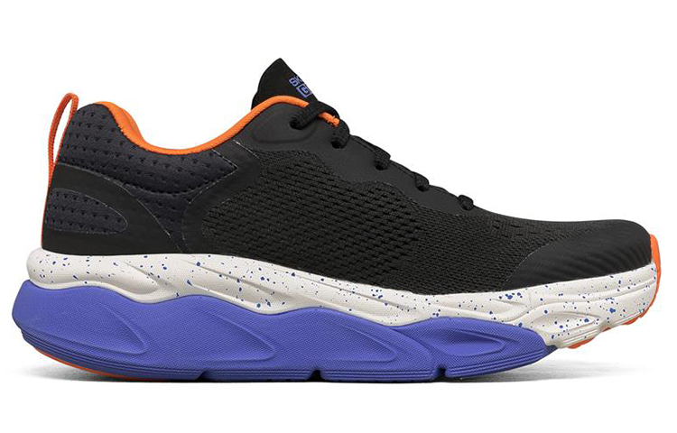 (W) Skechers Max Cushioning Ultimate Low-Top Black/Blue/Orange 圖 2