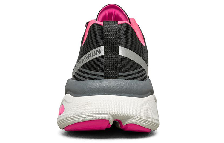 (W) Skechers Max Cushioning Ultimate Low-Top Running Shoes Black/Pink 圖 4