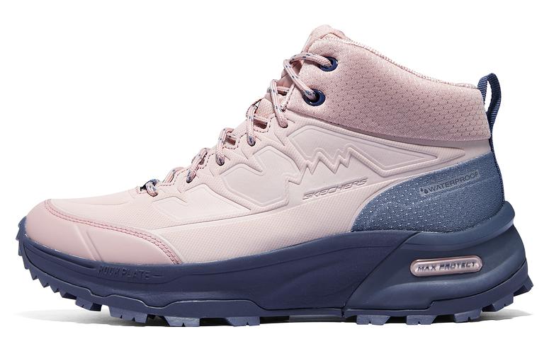 (Women) Skechers Max Protect Legacy Shoes 'Pink Blue' 180203-PKBL