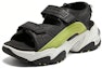 Lookbook (Women) Skechers Mecha Sandal 'Cool Green Milk Bear' 896052-BKGR