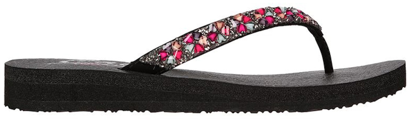 (Women) Skechers Meditation-Daisy Delight 'Black' 31559-BKMT Order (Women) Skechers Meditation-Daisy Delight 'Black' 31559-BKMT
