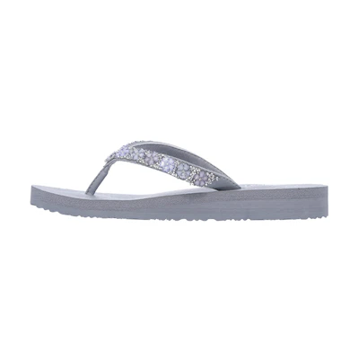 (W) Skechers Meditation-Daisy Delight 'Grey'
