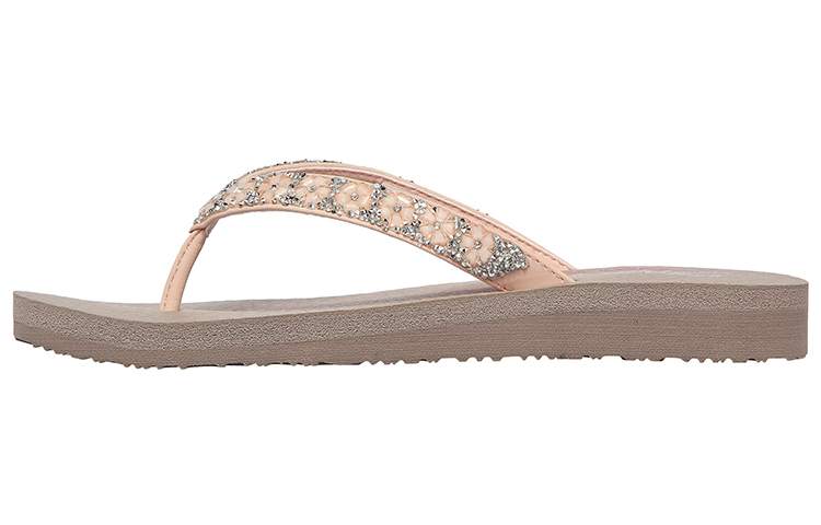 (Women) Skechers Meditation-Daisy Delight 'Grey Pink' 31559-LTPK