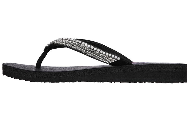 (Women) Skechers Meditation-Fancy Pearl 'Black' 119286-BLK