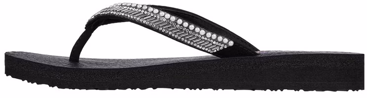 (Women) Skechers Meditation-Fancy Pearl 'Black' 119286-BLK (Women) Skechers Meditation-Fancy Pearl 'Black' 119286-BLK