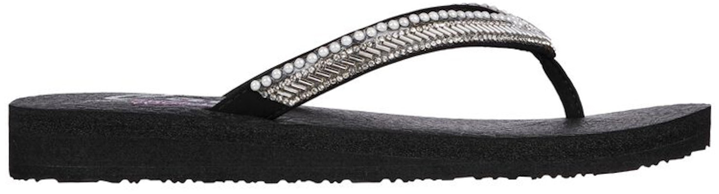 (Women) Skechers Meditation-Fancy Pearl 'Black' 119286-BLK Order (Women) Skechers Meditation-Fancy Pearl 'Black' 119286-BLK