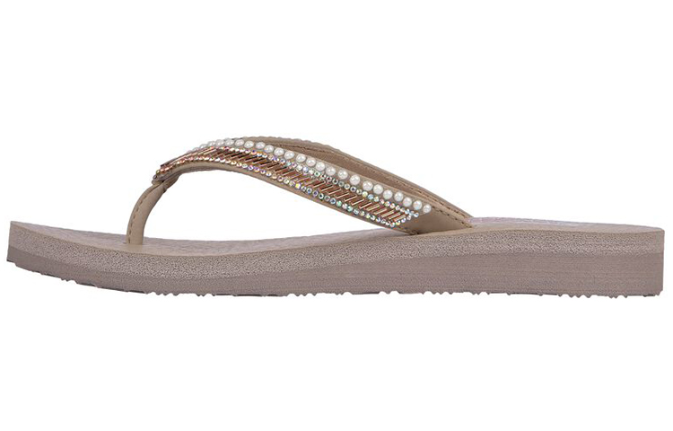 (Women) Skechers Meditation-Fancy Pearl 'Grey Taupe' 119286-TPE