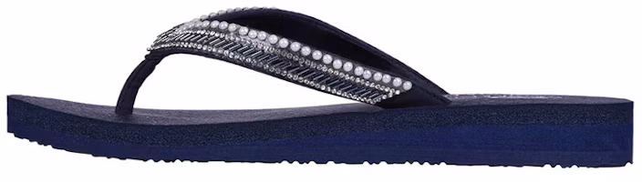 Buy Skechers 冥想-珍珠款 夾腳運動拖鞋 女款 藏藍