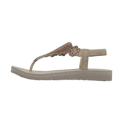 (W) Skechers Meditation-Floral Lover 'Gold'