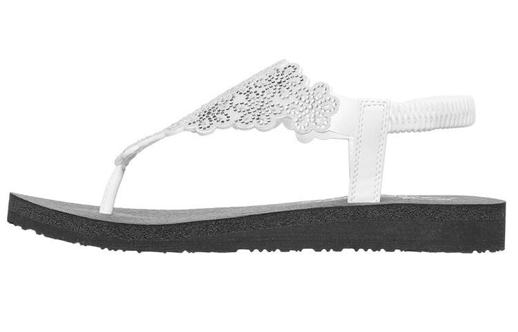 (Women) Skechers Meditation-Floral Lover 'White' 119138-WSL