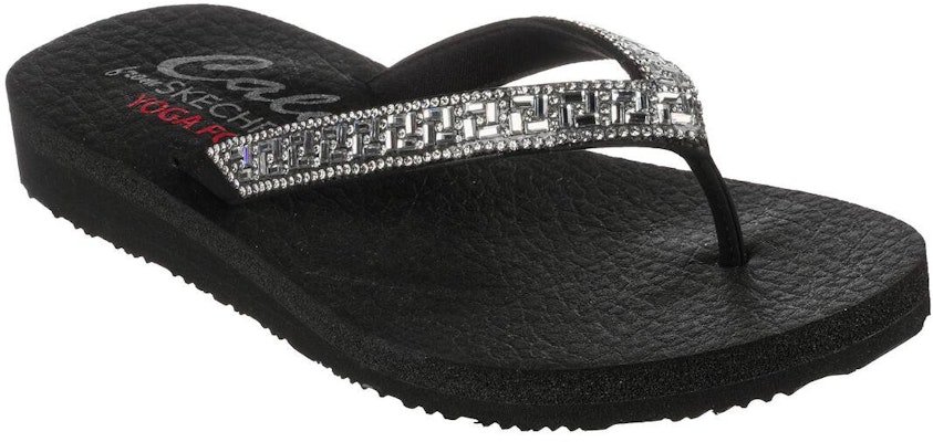 (Women) Skechers Meditation-Geo-Princess 'Black Silver' 119285-BLK Lookbook (Women) Skechers Meditation-Geo-Princess 'Black Silver' 119285-BLK